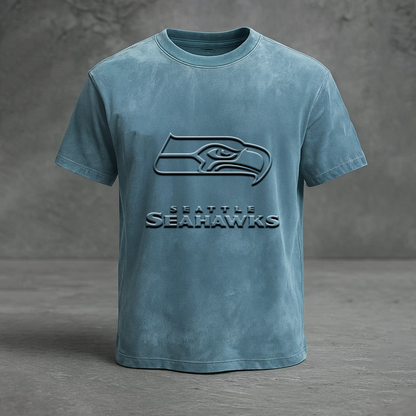 SEA x NFL Embossed T-Shirt DATND TANTD