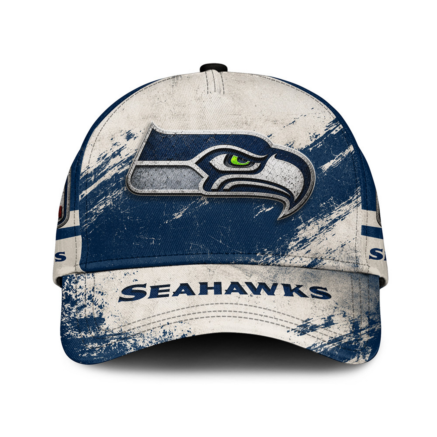 SEA x NFL Grunge Style Team Premium Cap 0207
