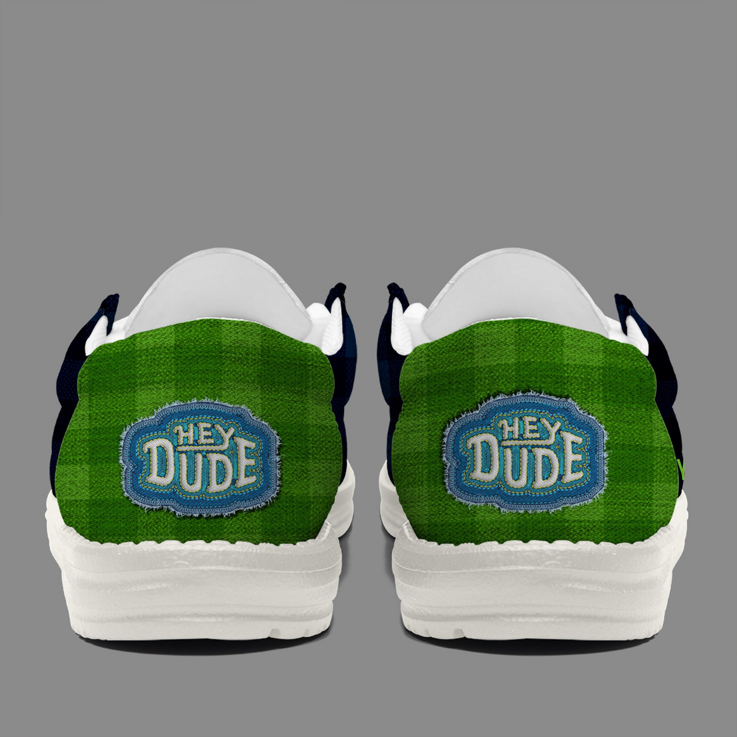 SEA x NFL Premium Hey Dude Shoes DATND TANTD