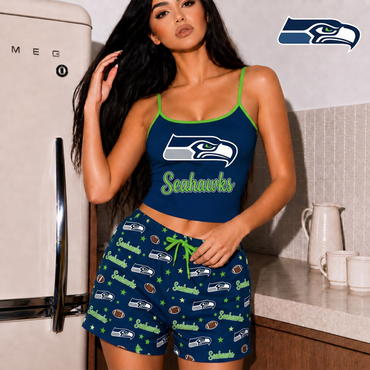 SEA x NFL Shorts & Camisole Sleepwear Set