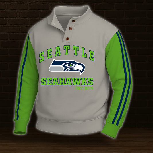SEA x NFL Stand Collar Sweatshirt DATND TANTD 031025