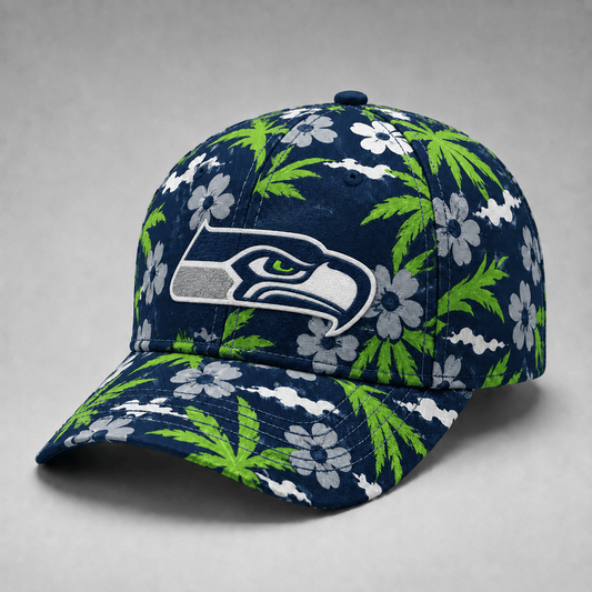 SEA x NFL Tropical Floral Cap