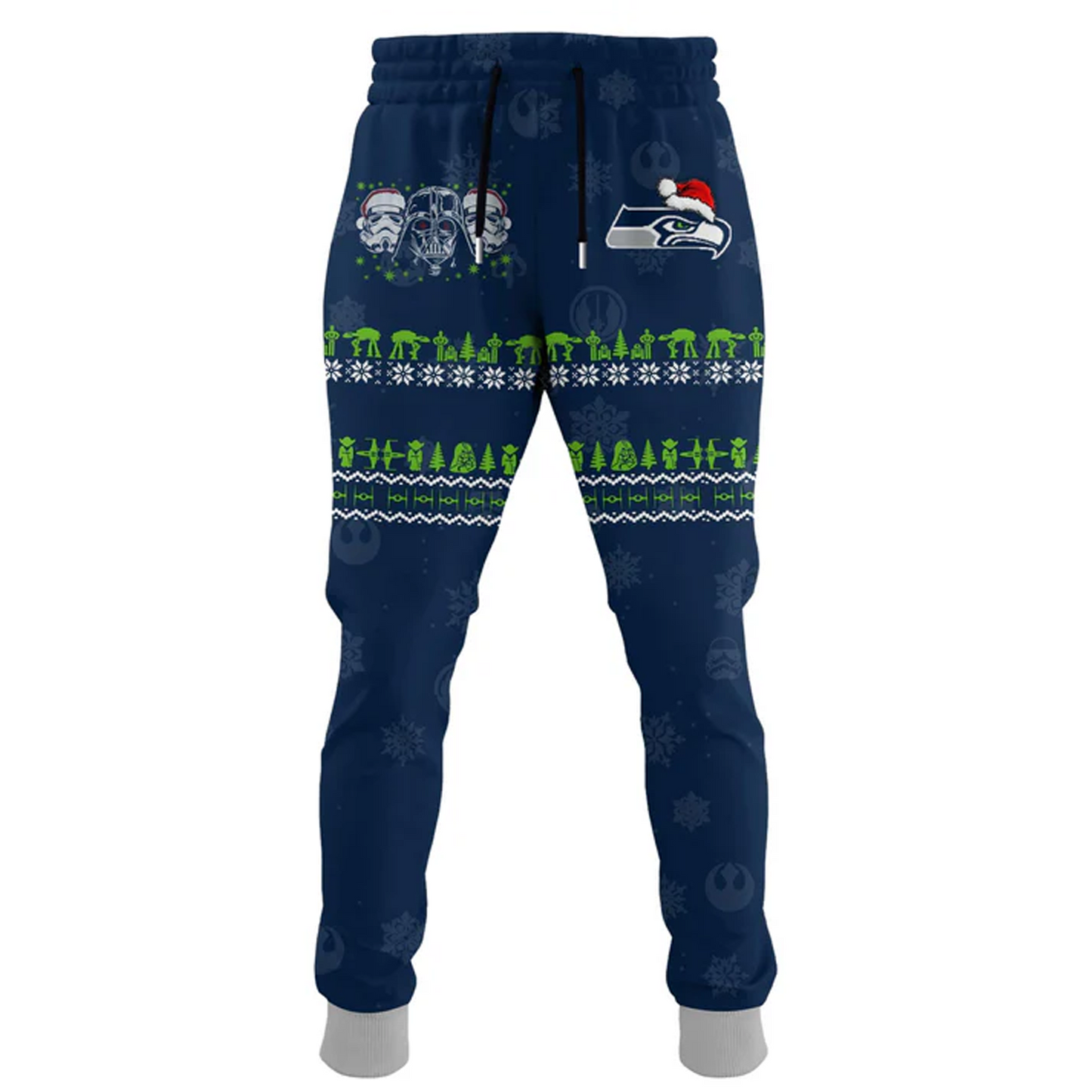 SEA x NFL Unisex Merry Christmas The Force Edition Hoodie DATND TANTD