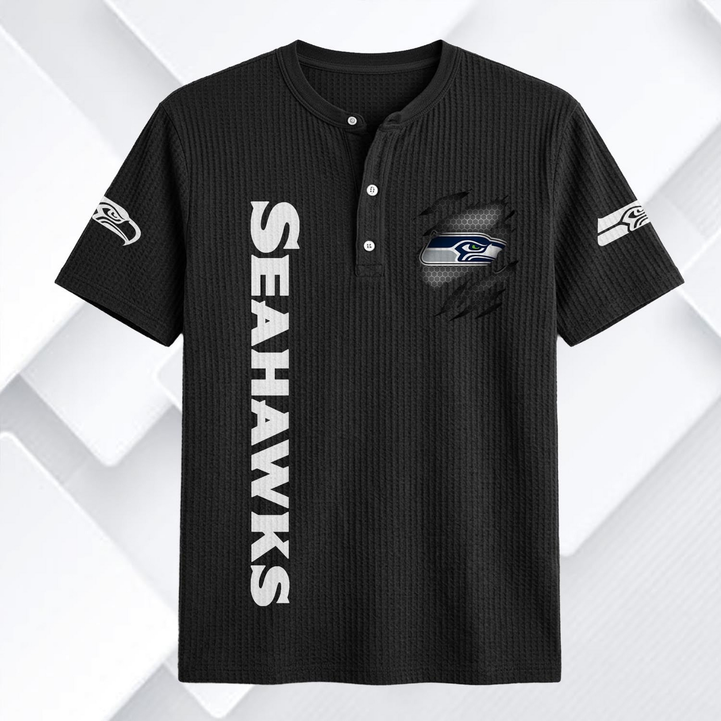 SEA x NFL Waffle Short-Sleeve Shirt 2205 DatND DVT