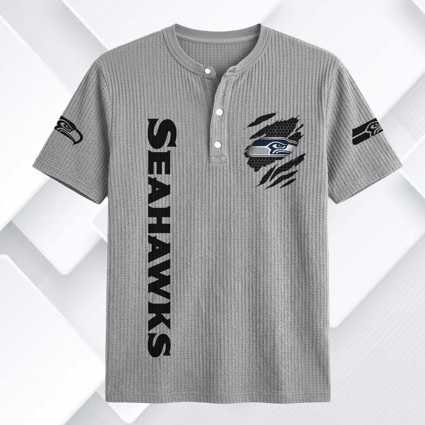 SEA x NFL Waffle Short-Sleeve Shirt 2205 DatND DVT