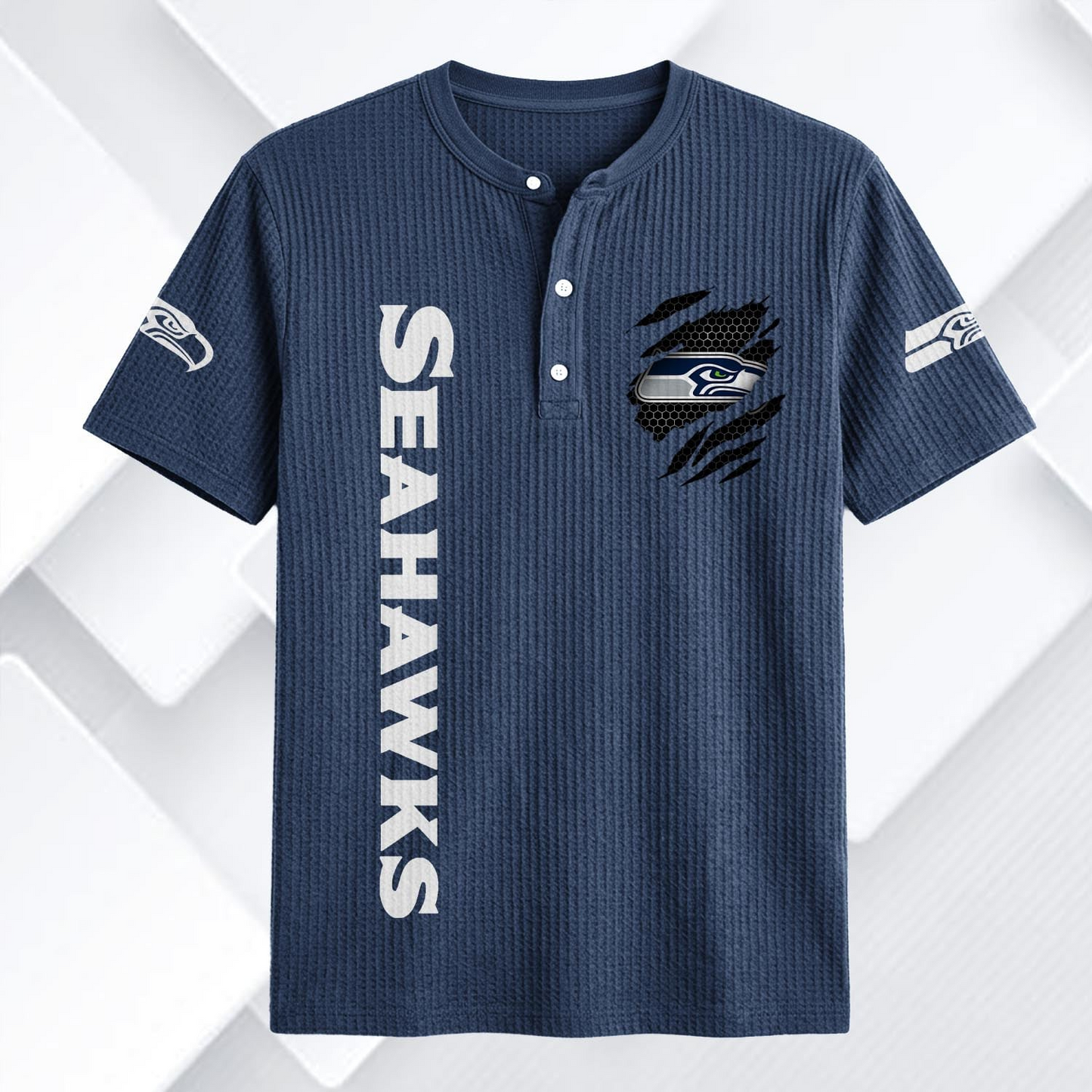 SEA x NFL Waffle Short-Sleeve Shirt 2205 DatND DVT