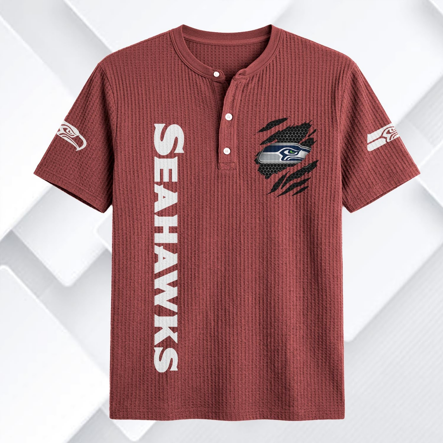 SEA x NFL Waffle Short-Sleeve Shirt 2205 DatND DVT