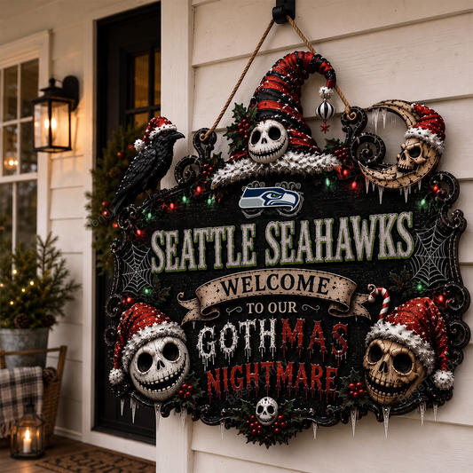 SEA x NFL Welcome To Our Gothmas Nightmare
