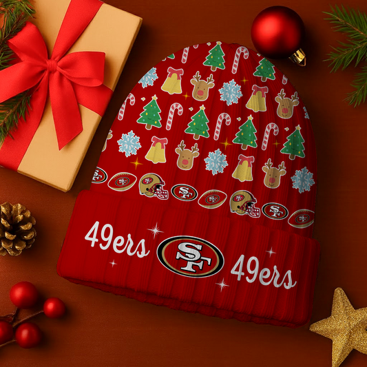 SF x NFL Christmas Beanie DatND DVT