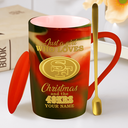 SF x NFL Christmas Ceramic Cup DATND TANTD