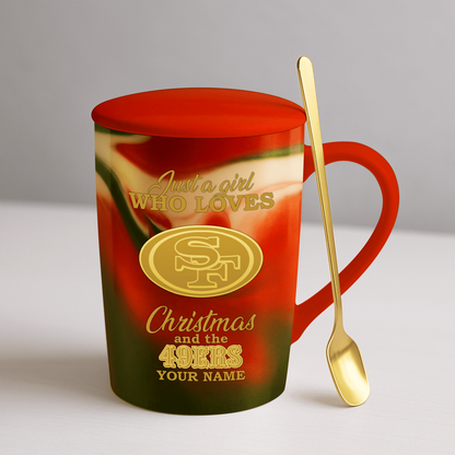SF x NFL Christmas Ceramic Cup DATND TANTD
