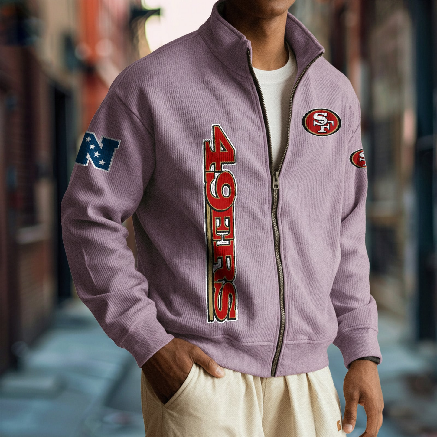 SF x NFL Corduroy Zip-Up Jacket DatND DVT