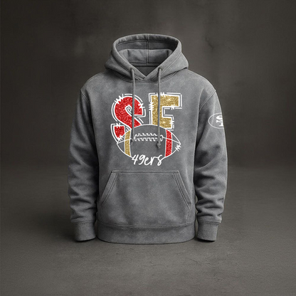 SF x NFL Embossed Hoodie DatND THUONGNH