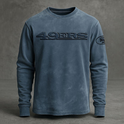 SF x NFL Embossed SweatShirt DATND TANTD