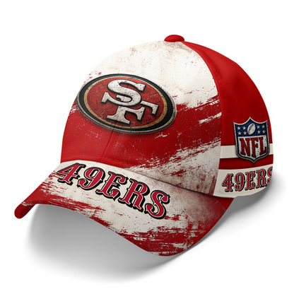 SF x NFL Grunge Style Team Premium Cap 0207