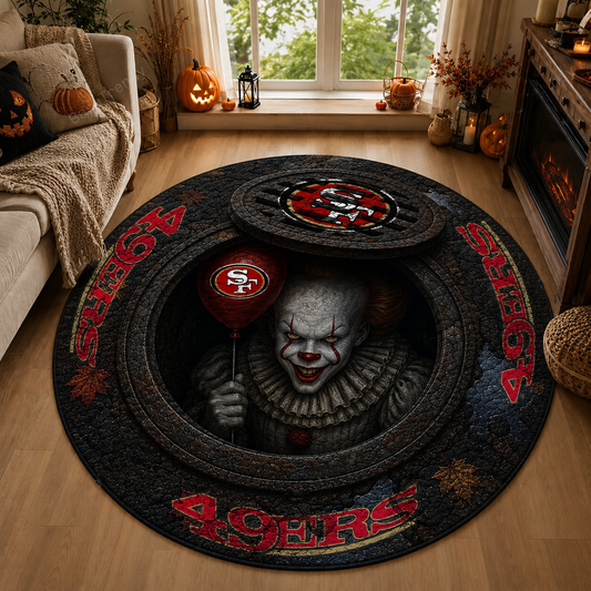 SF x NFL Halloween IT Rug
