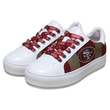 SF x NFL Lace-Up Sparkle Sneaker DatND DVT