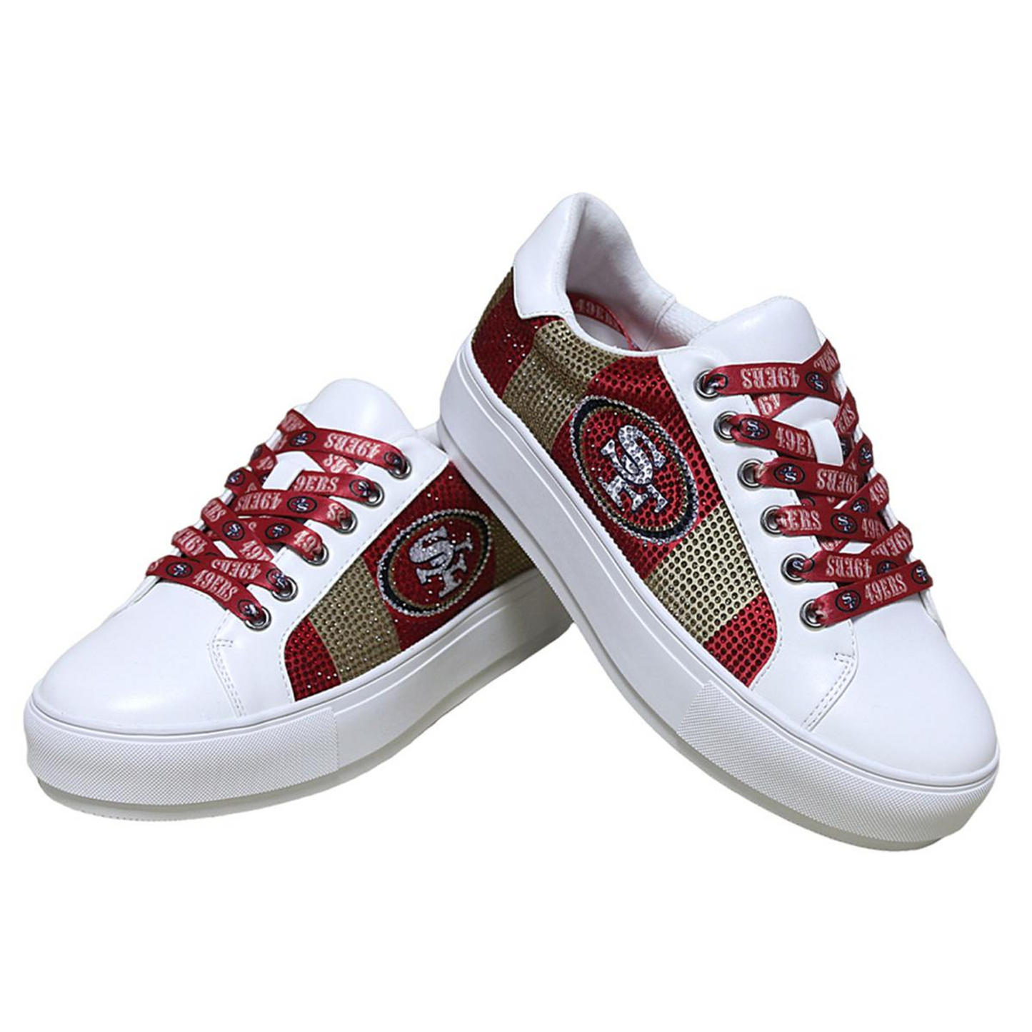 SF x NFL Lace-Up Sparkle Sneaker DatND DVT