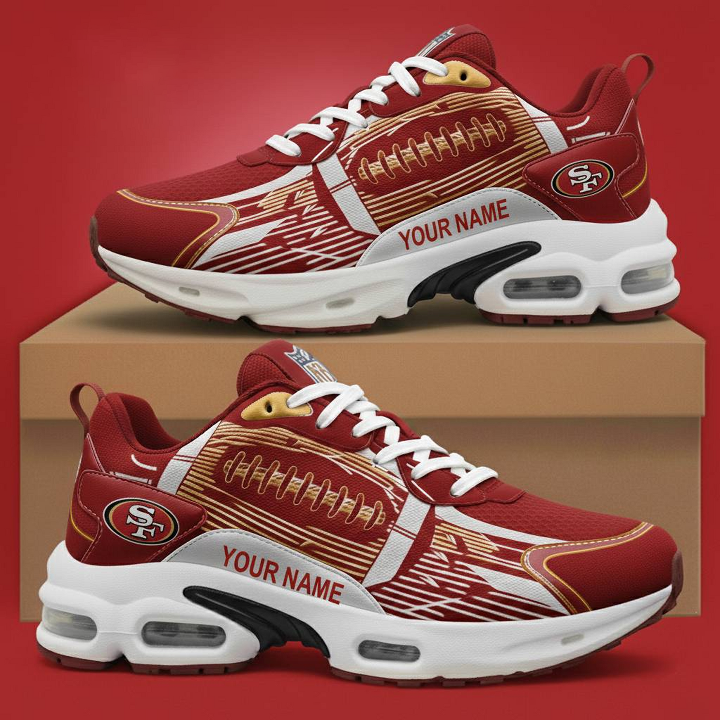 SF x NFL Sport Sneakers Limited Edition DATND TANTD 101125