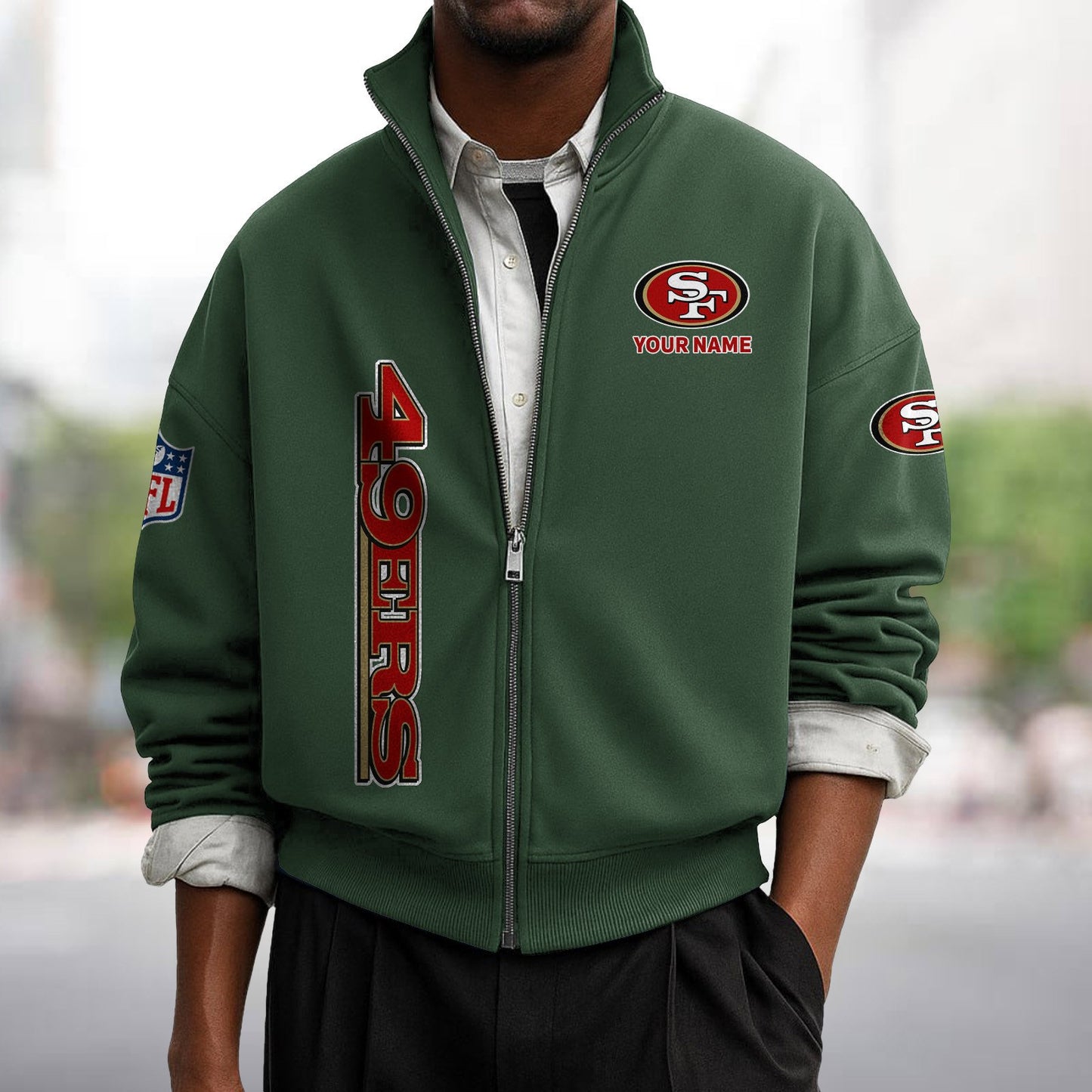 SF x NFL Sweatshirt Full Zip DATND TANTD