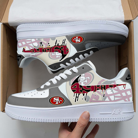 SF x NFL Team Logo Fan Air Force 1 Shoes DATND TANTD