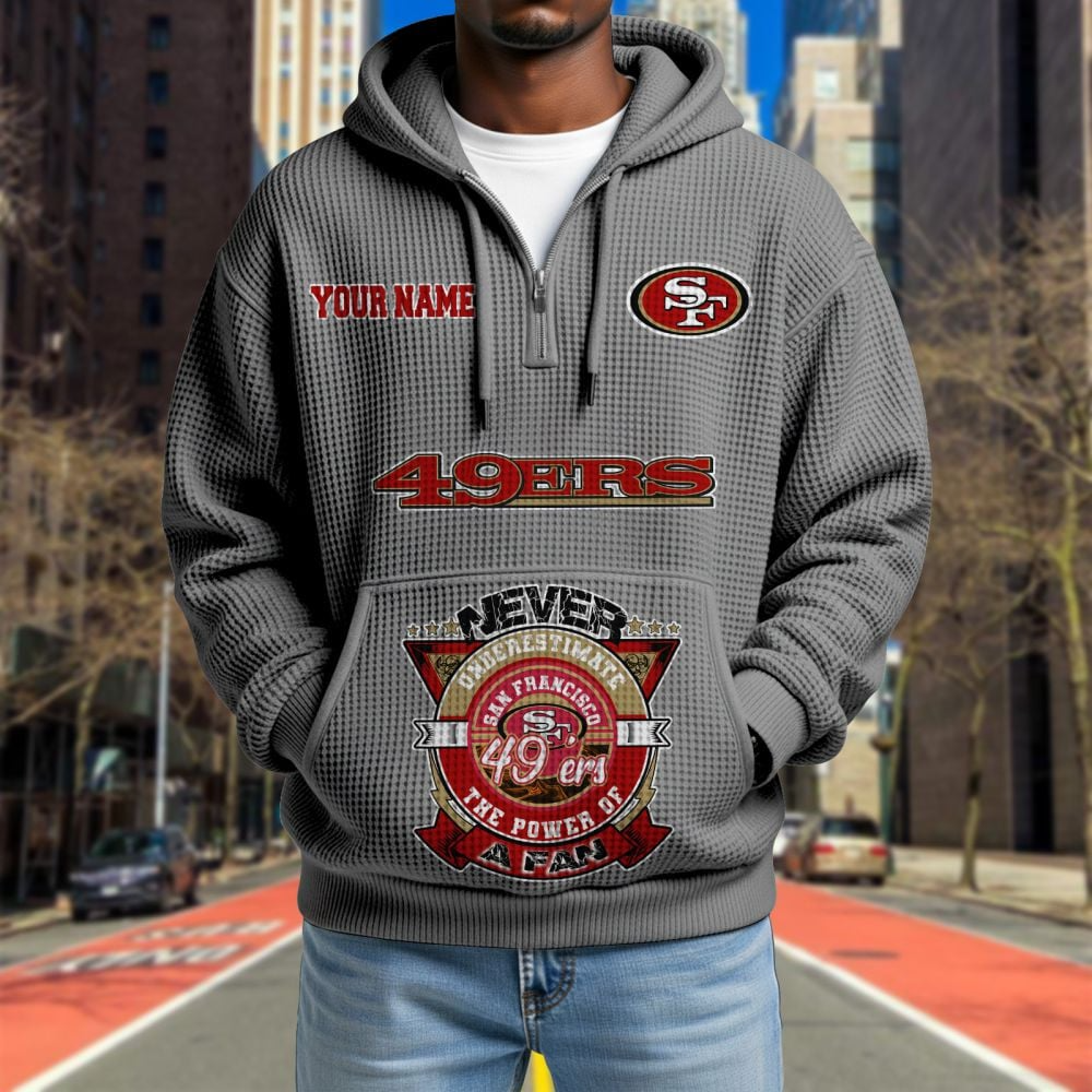 SF x NFL Waffle Hoodie DATND TANTD