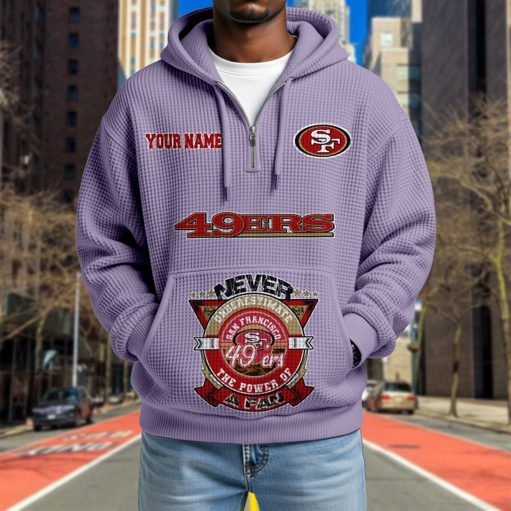 SF x NFL Waffle Hoodie DATND TANTD