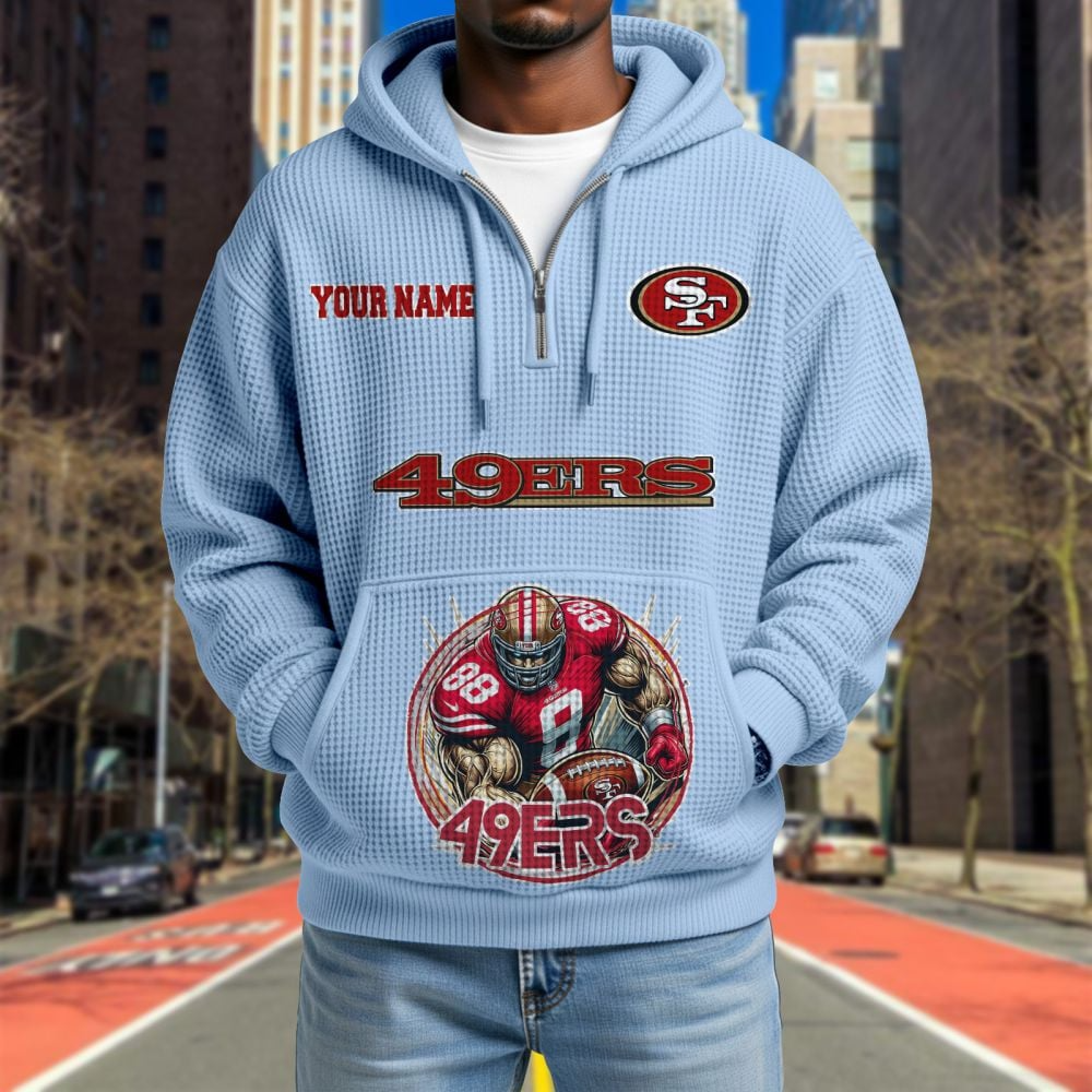 SF x NFL Waffle Hoodie DATND TANTD