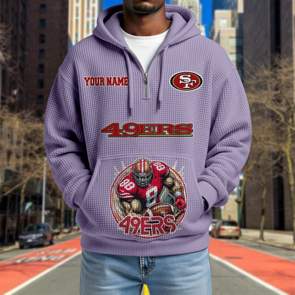 SF x NFL Waffle Hoodie DATND TANTD
