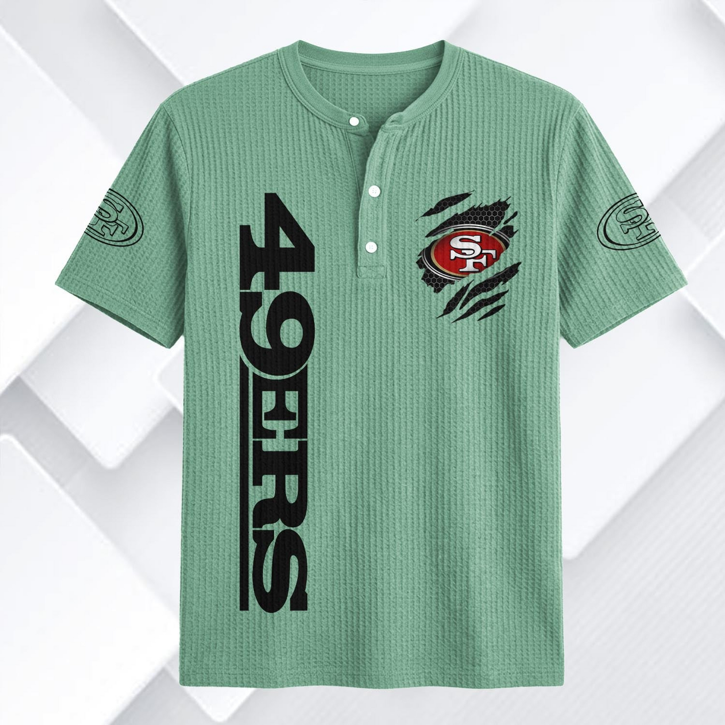 SF x NFL Waffle Short-Sleeve Shirt 2205 DatND DVT