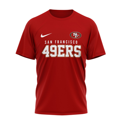 SF x NFL Whole Lot of Football Christian Cross 3D Shirt