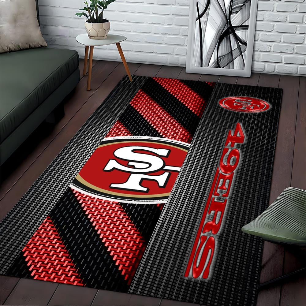 SF49 NFL Chic Armor Carpet Rug DDT NTL
