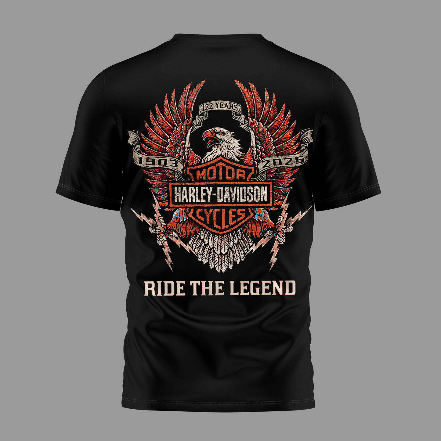SF49 Premium NFL 122 Year Motorcycle 3D Shirt DDT NTL