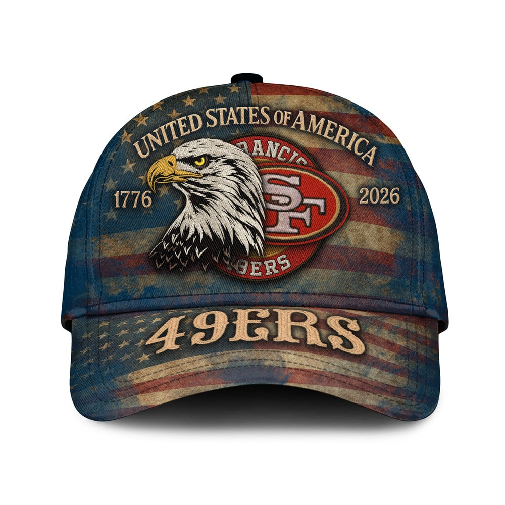 SF49 Premium NFL 250th anniversary of America Cap DDT CTND
