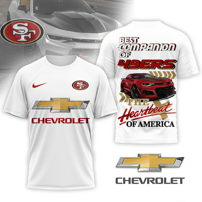 SF49 Premium NFL Chevrolet 3D Shirt DDT CTND