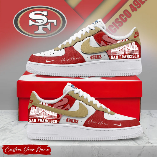SF49 Premium NFL City Skyline AF1 Sneakers DDT HLPHUONG