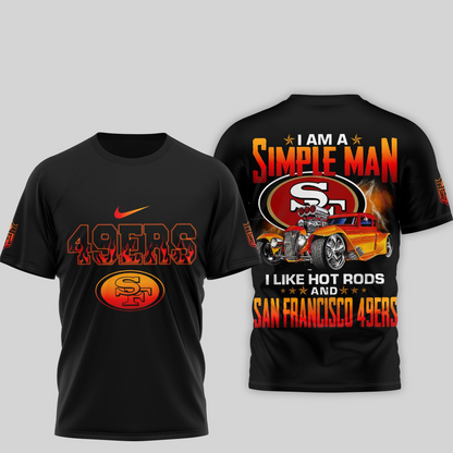 SF49 Premium NFL Hot Rods 3D Shirt DDT HLPHUONG