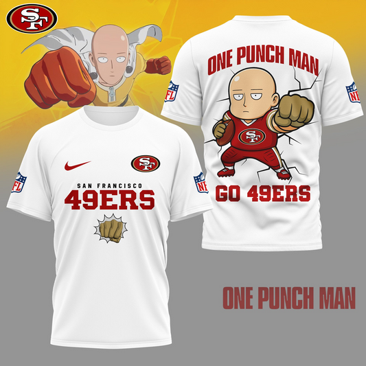 SF49 Premium NFL One Punch Man Fan 3D Shirt DDT NTL