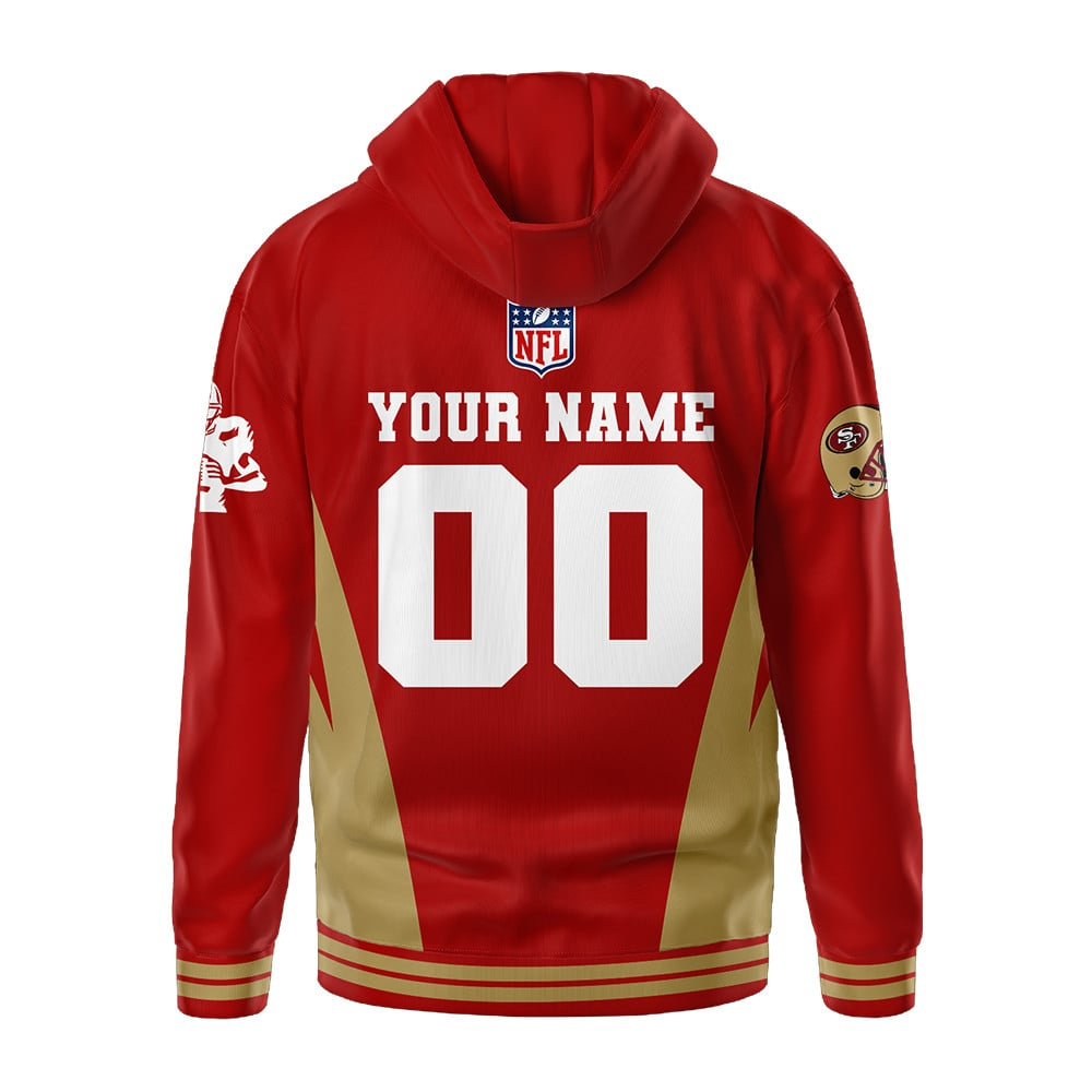 SF49 Premium NFL Personalized Fan Hoodie DDT NTL