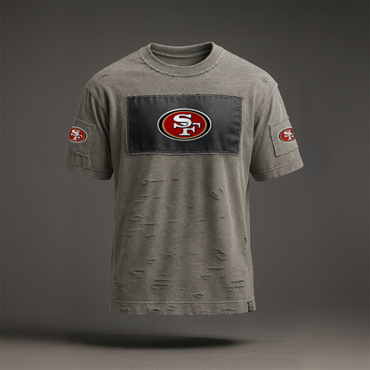 SF49 Premium NFL - Shirt “handmade – dusty” DDT NTL