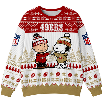 SF49 Premium NFL Snoopy Winter SweatShirt DDT CTND