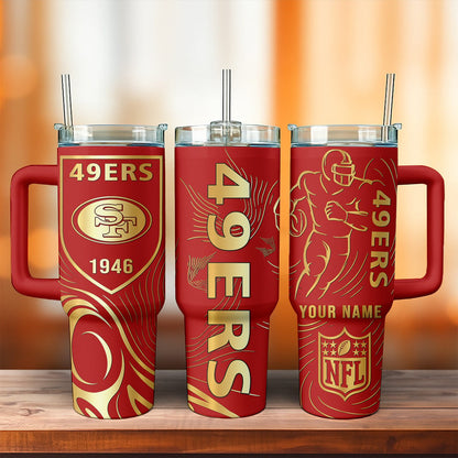 SF49 Premium NFL Stanley Tumbler DDT NTL
