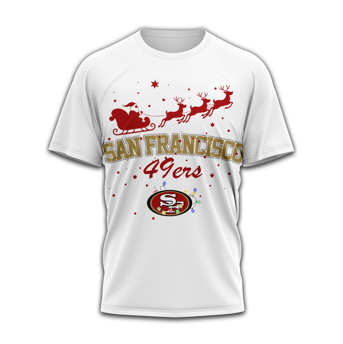 SF49 Premium NFL Sweet Christmas 3D Shirt DDT 151125 NTL