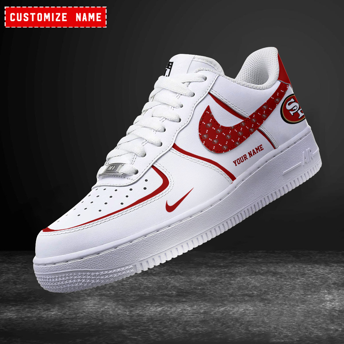 SF49 Premium NFL V3 AF1 Sneaker DDT CTND