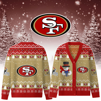 SF49 x NFL Premium Knitted Cardigan Jacket DDT CTND