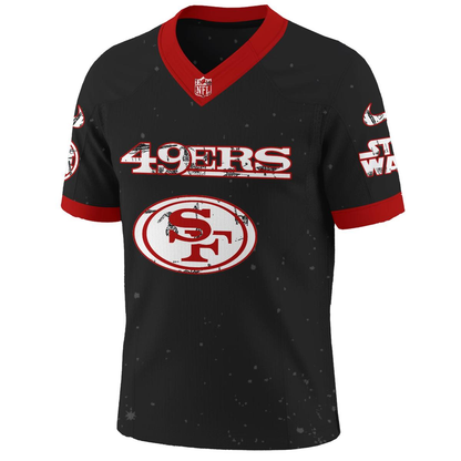 SF49 x S.Wars Darth Vader 2025 Football Jersey DDT NTL