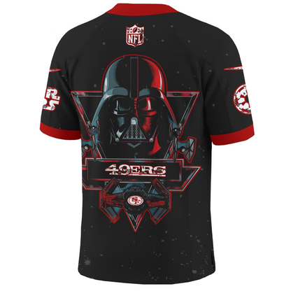 SF49 x S.Wars Darth Vader 2025 Football Jersey DDT NTL