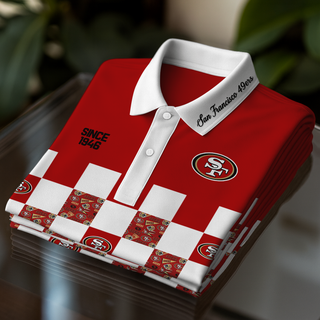 SF49 Premium NFL V3 Polo Shirt DDT NTL