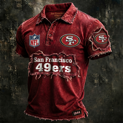 SF NFL Premium V-Neck T-shirt Gift For Fans 0306 NAK DATND NHT