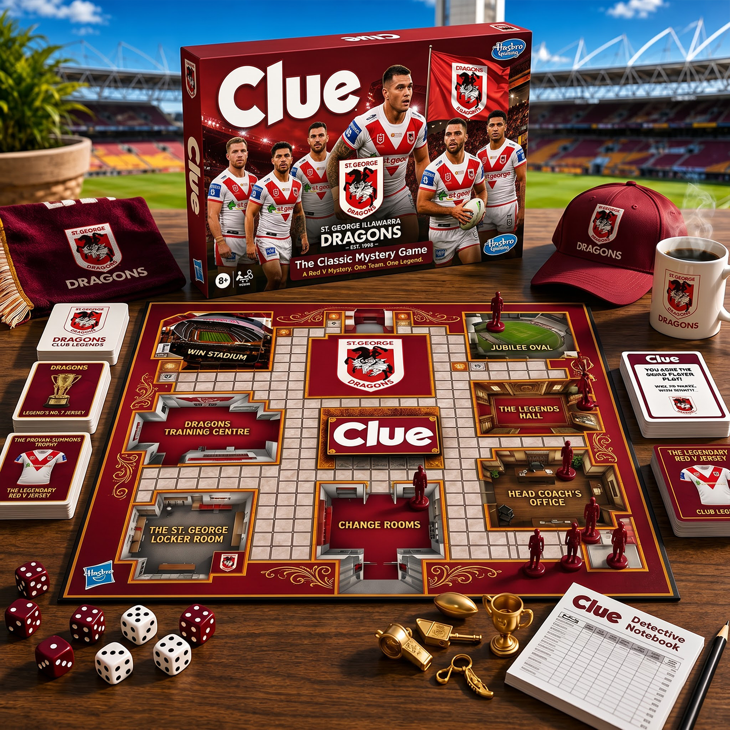 SGI X Premium NRL Hasbro Collector’s Edition Board Game